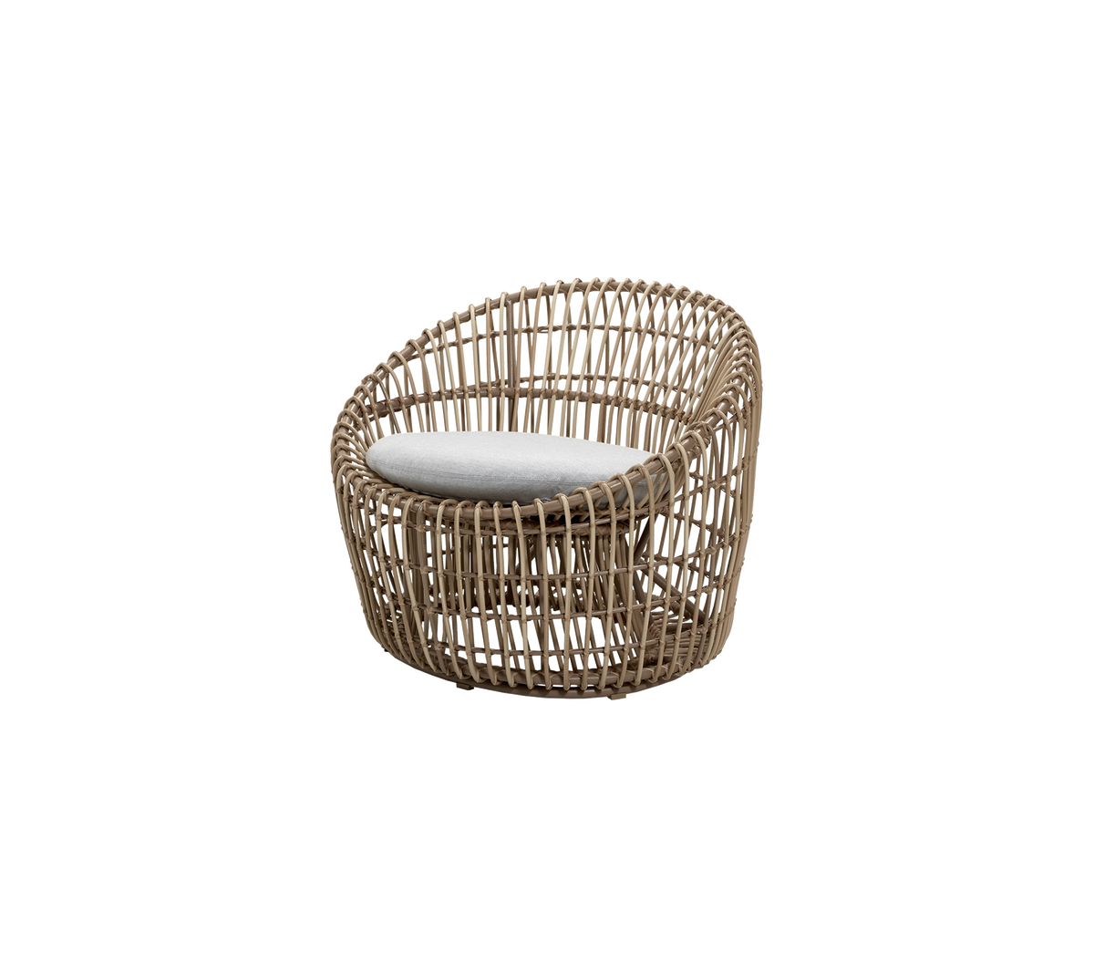 Cane-line Nest round chair - Scandinavian outdoor furniture – Cane