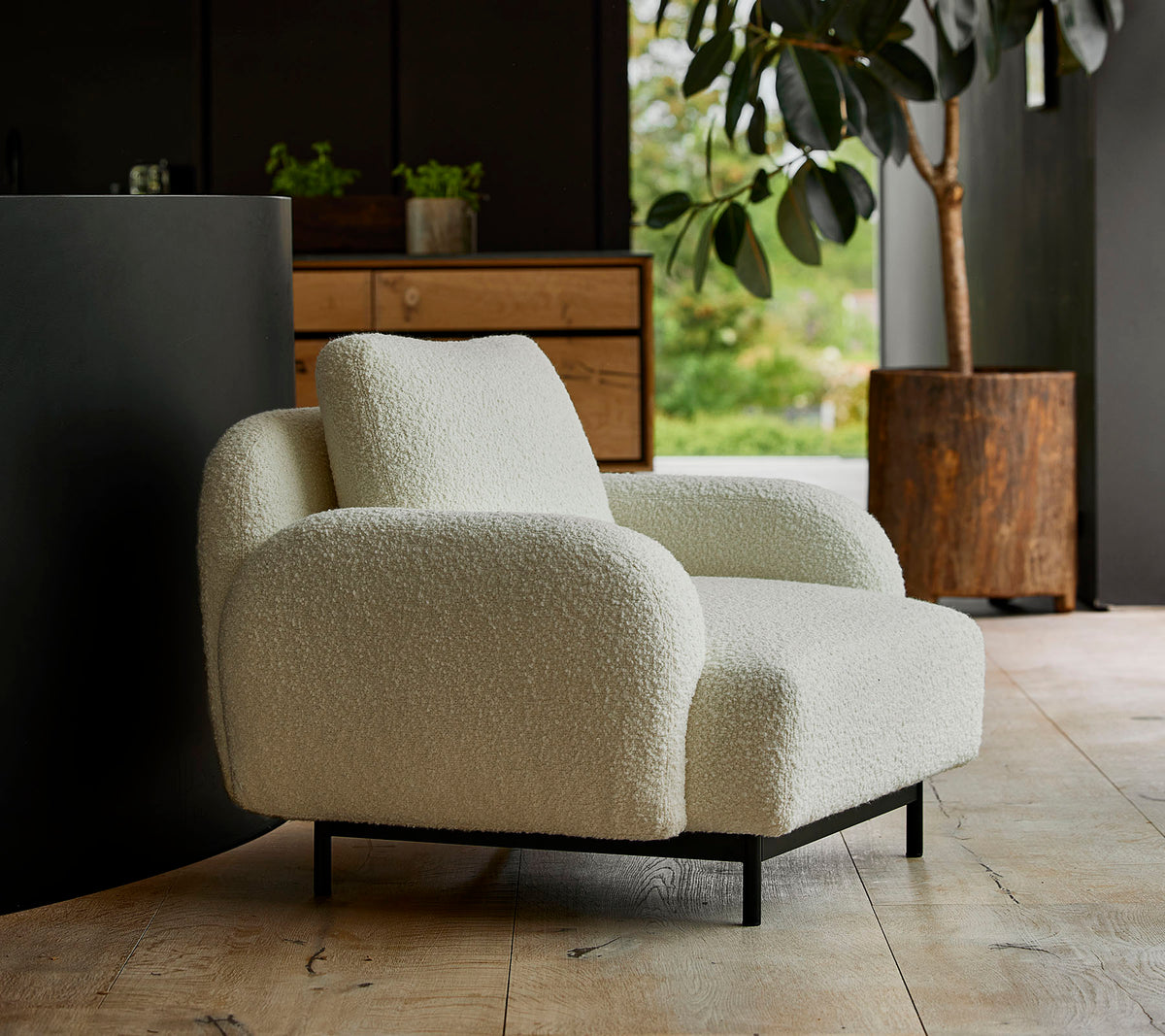 Cane-line lounge chairs