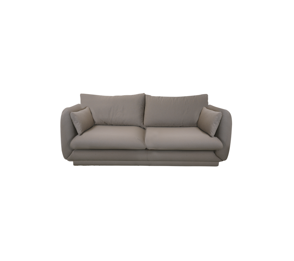 Bloom 2-seater sofa w/plinth