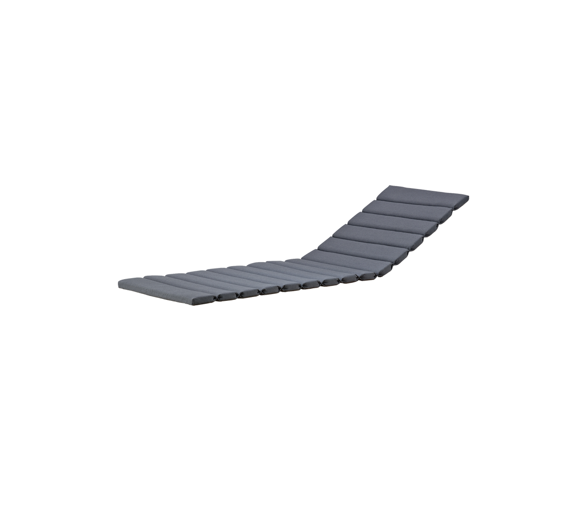 A sleek, modern lounge chair featuring a wave-like design with a textured surface in a stylish dark color. 