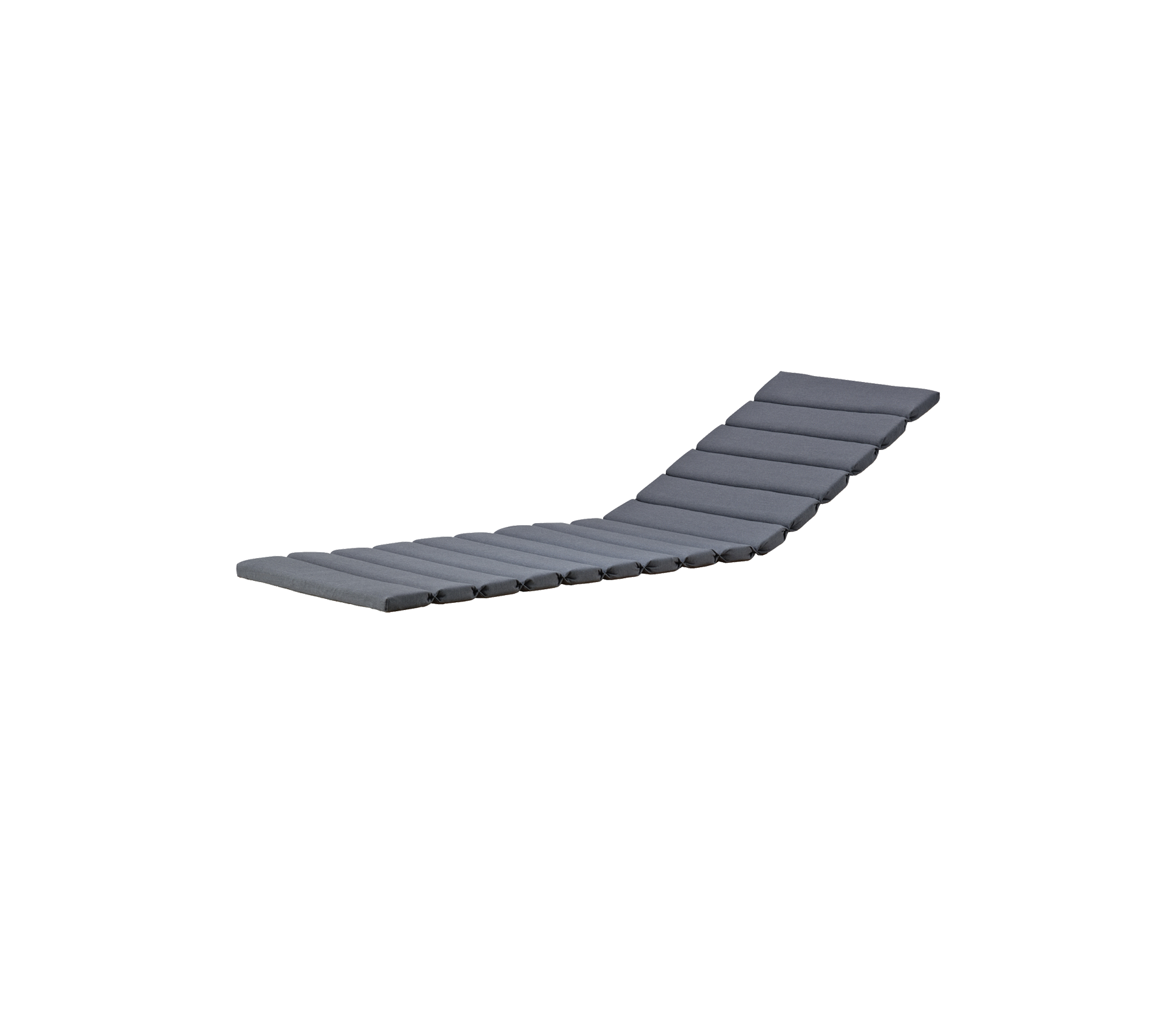 A sleek, modern lounge chair featuring a wave-like design with a textured surface in a stylish dark color. 