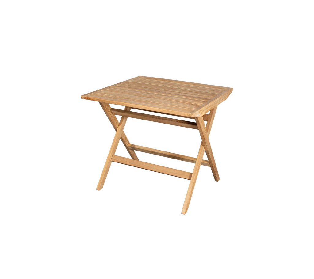 Flip folding table, small, 80x80 cm