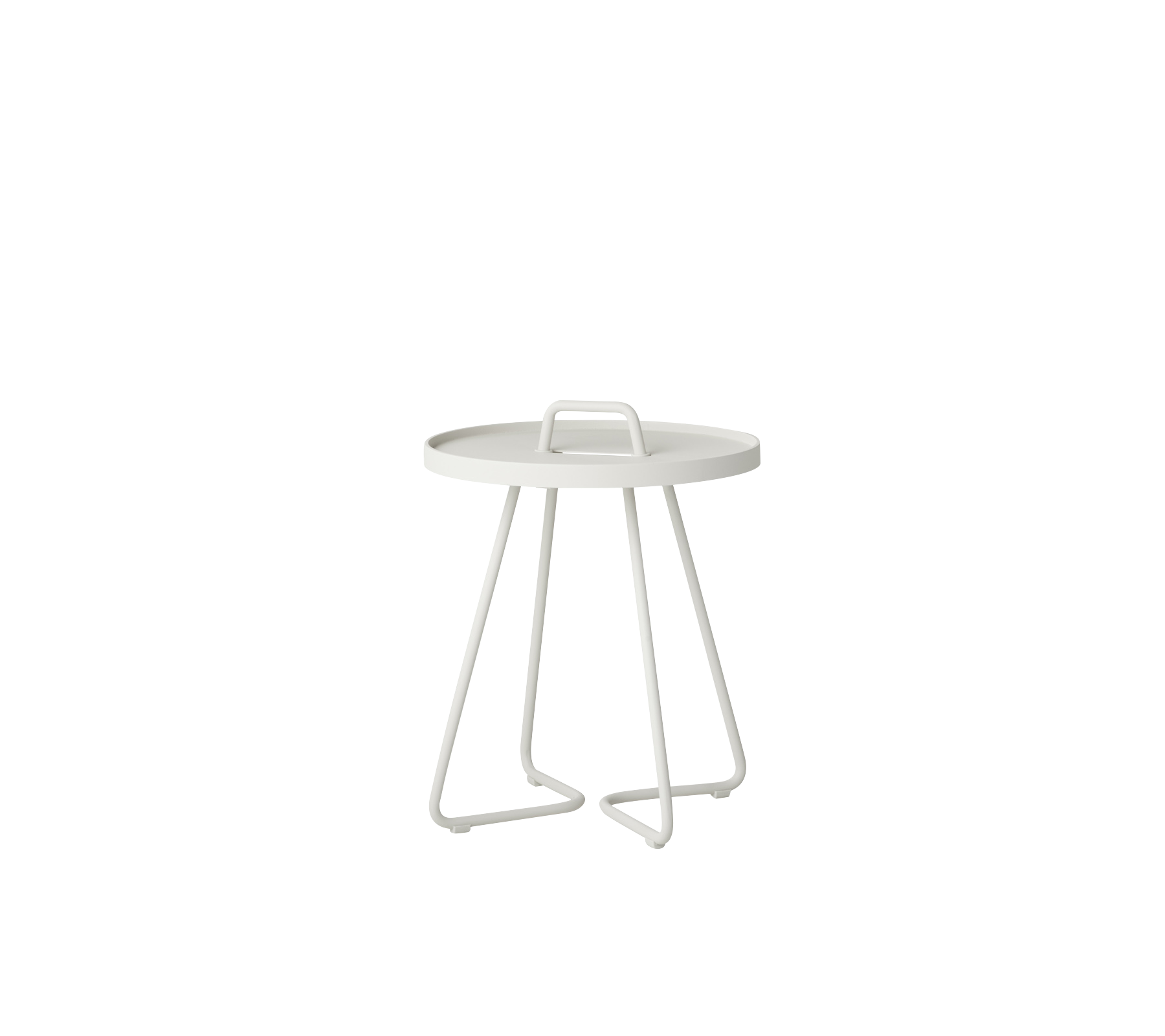 Cane-line On-the-move side table, mini- Scandinavian outdoor furniture ...