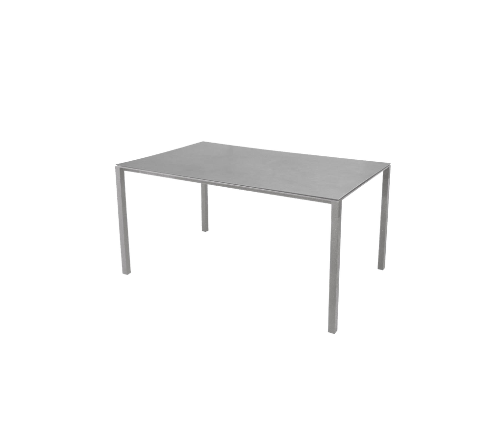 Pure dining table, 150x90 cm