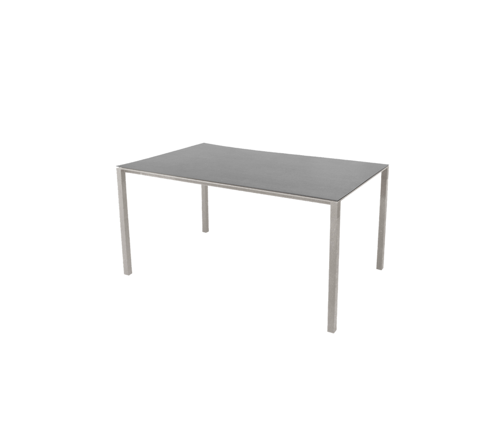 Pure dining table, 150x90 cm