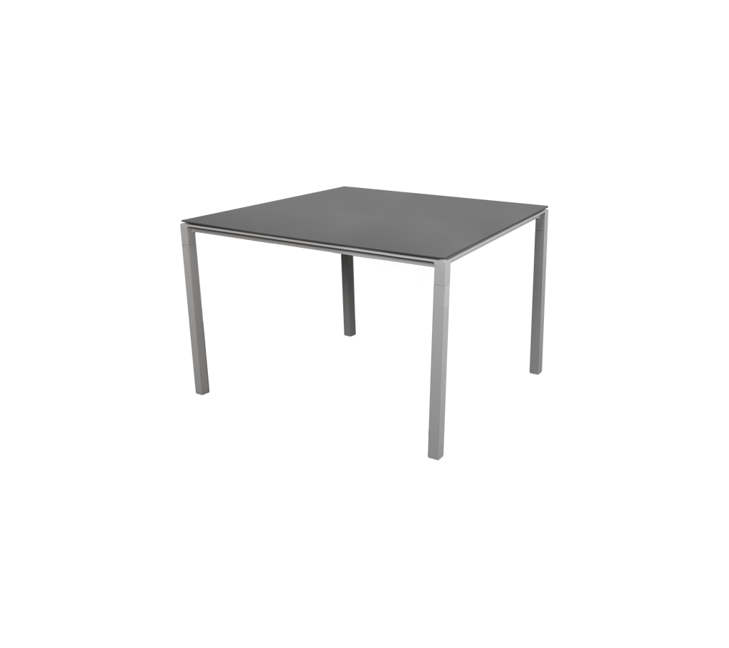 Pure dining table, 100x100 cm