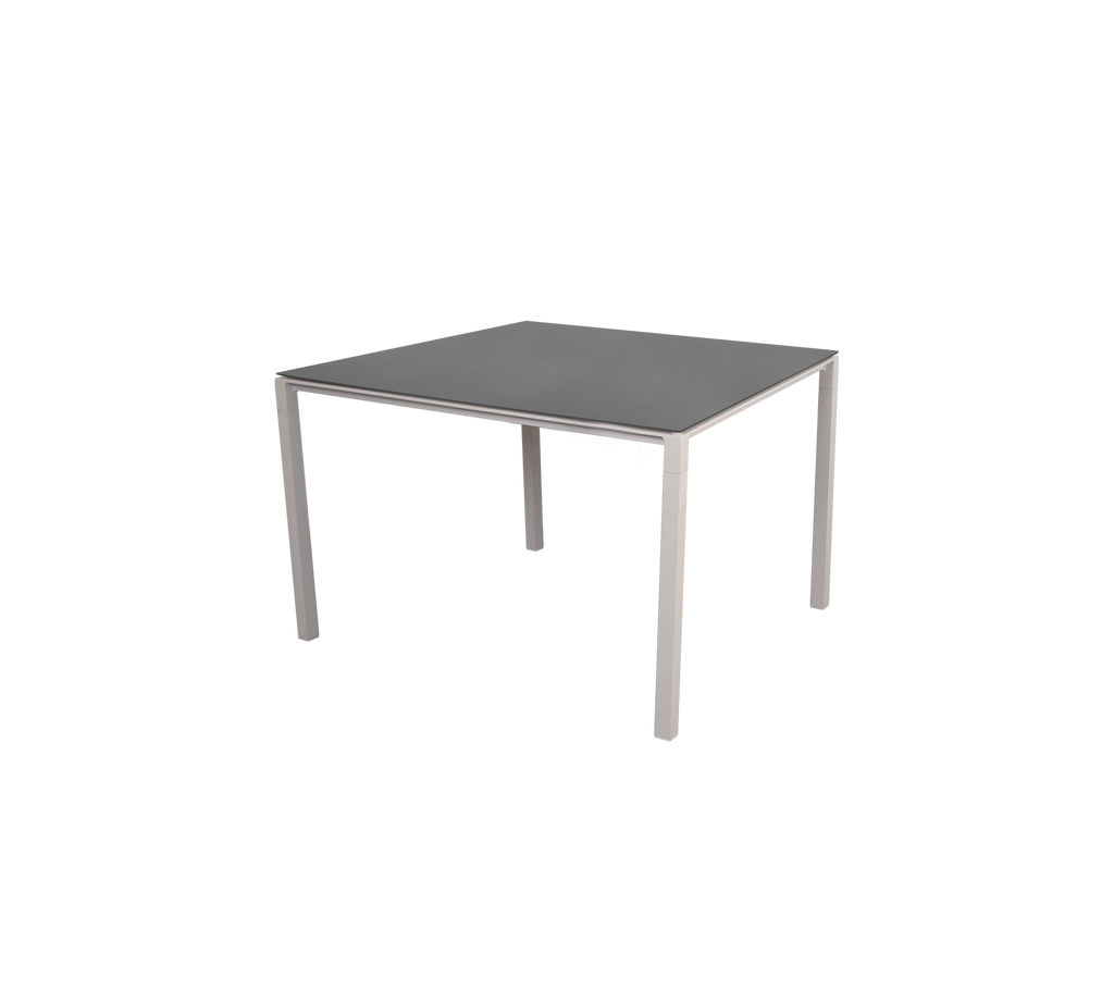 Pure dining table, 100x100 cm