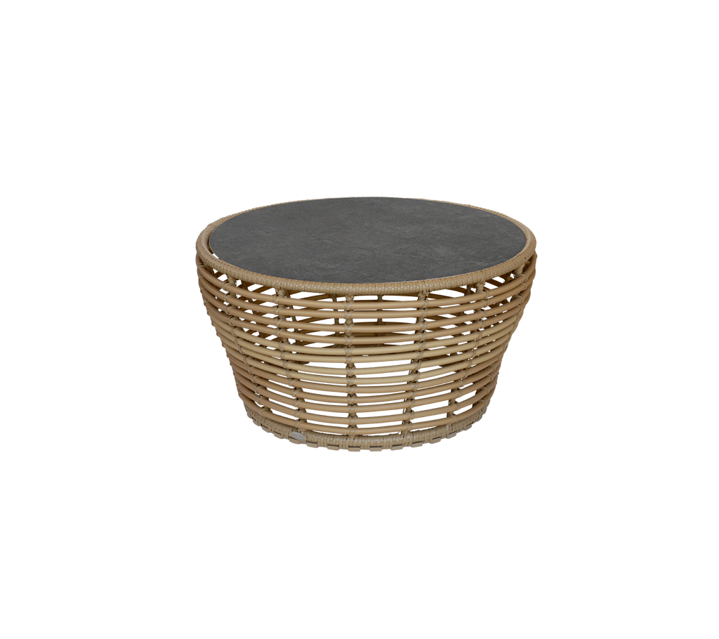 Basket coffee table, medium