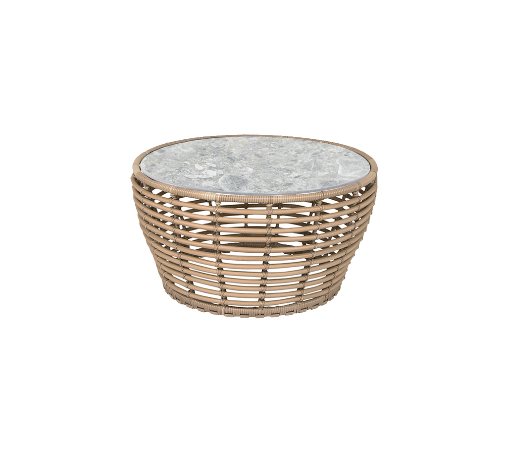 Basket coffee table, medium