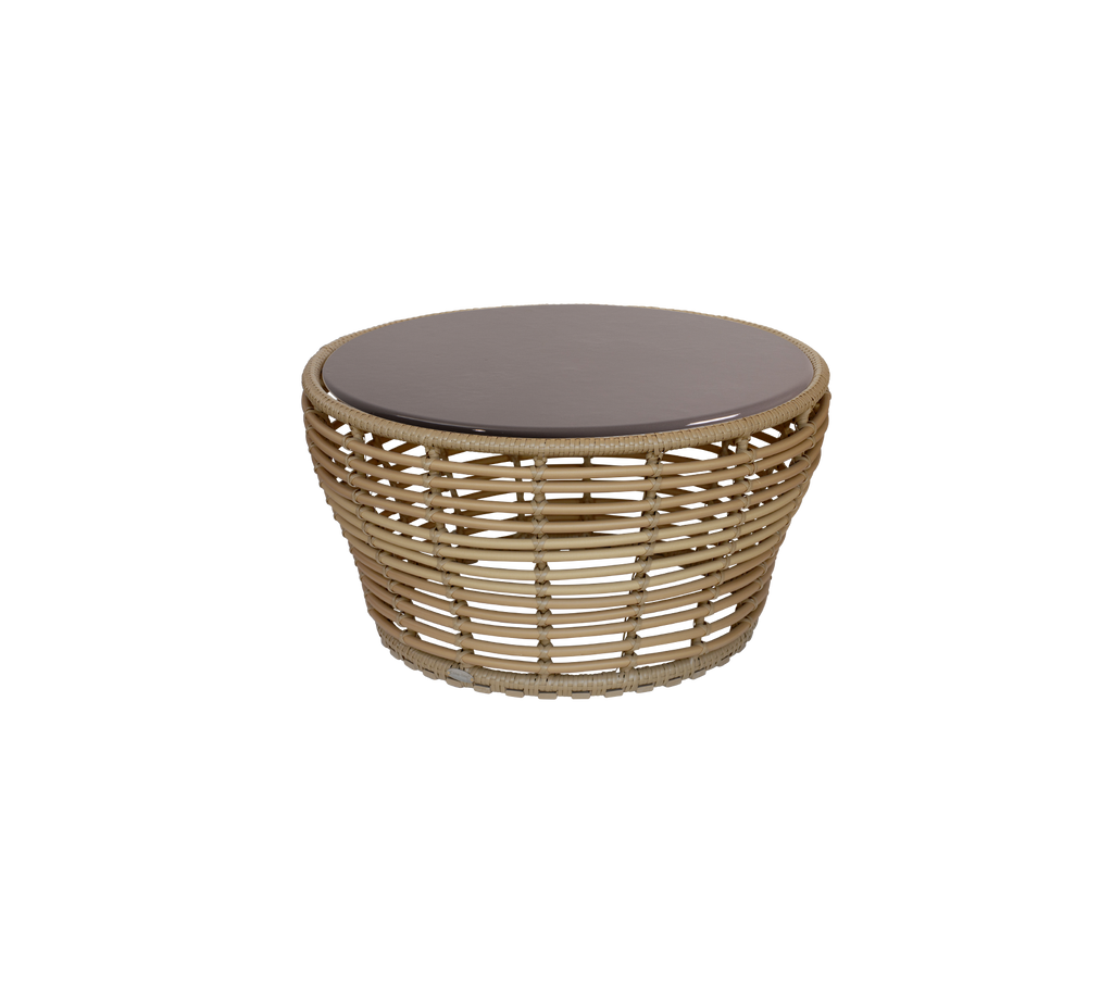 Basket coffee table, medium