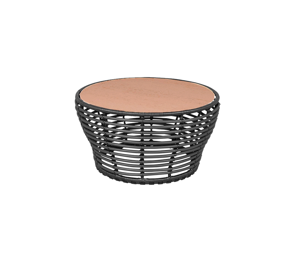 Basket coffee table, medium
