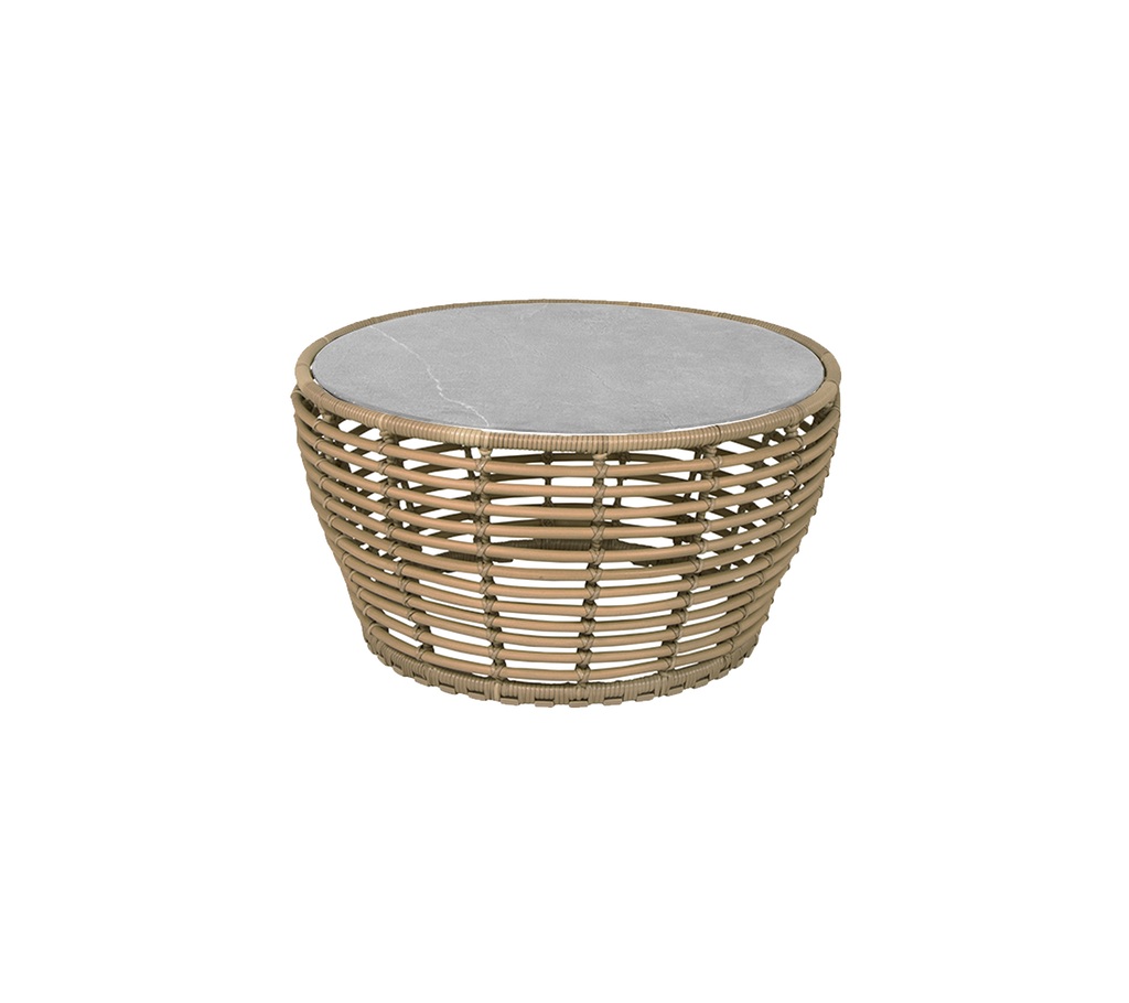 Basket coffee table, medium