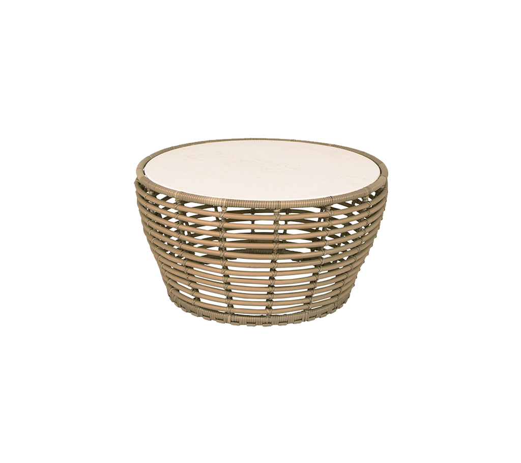 Basket coffee table, medium