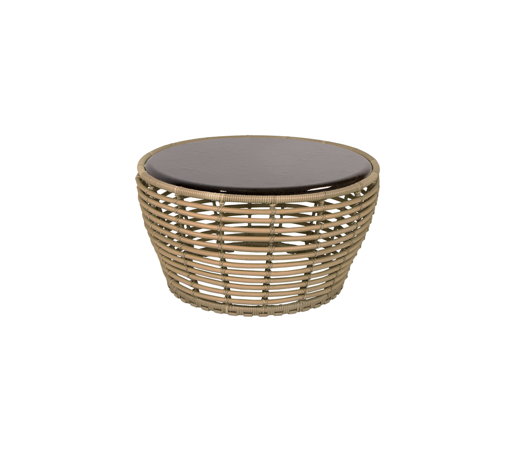 Basket coffee table, medium