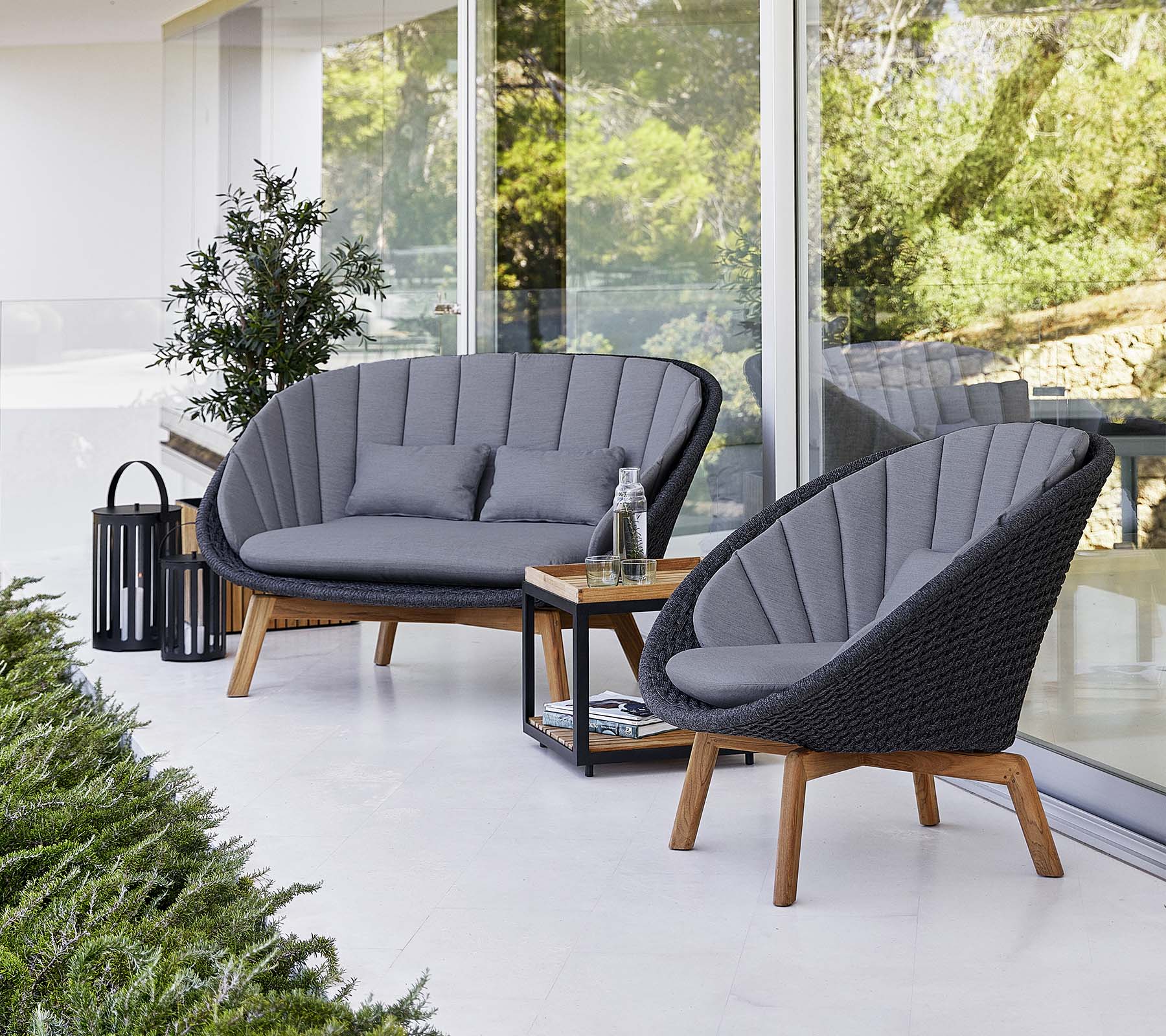 Cane-Line Peacock Lounge Chair Cushion - Thumbnail 3