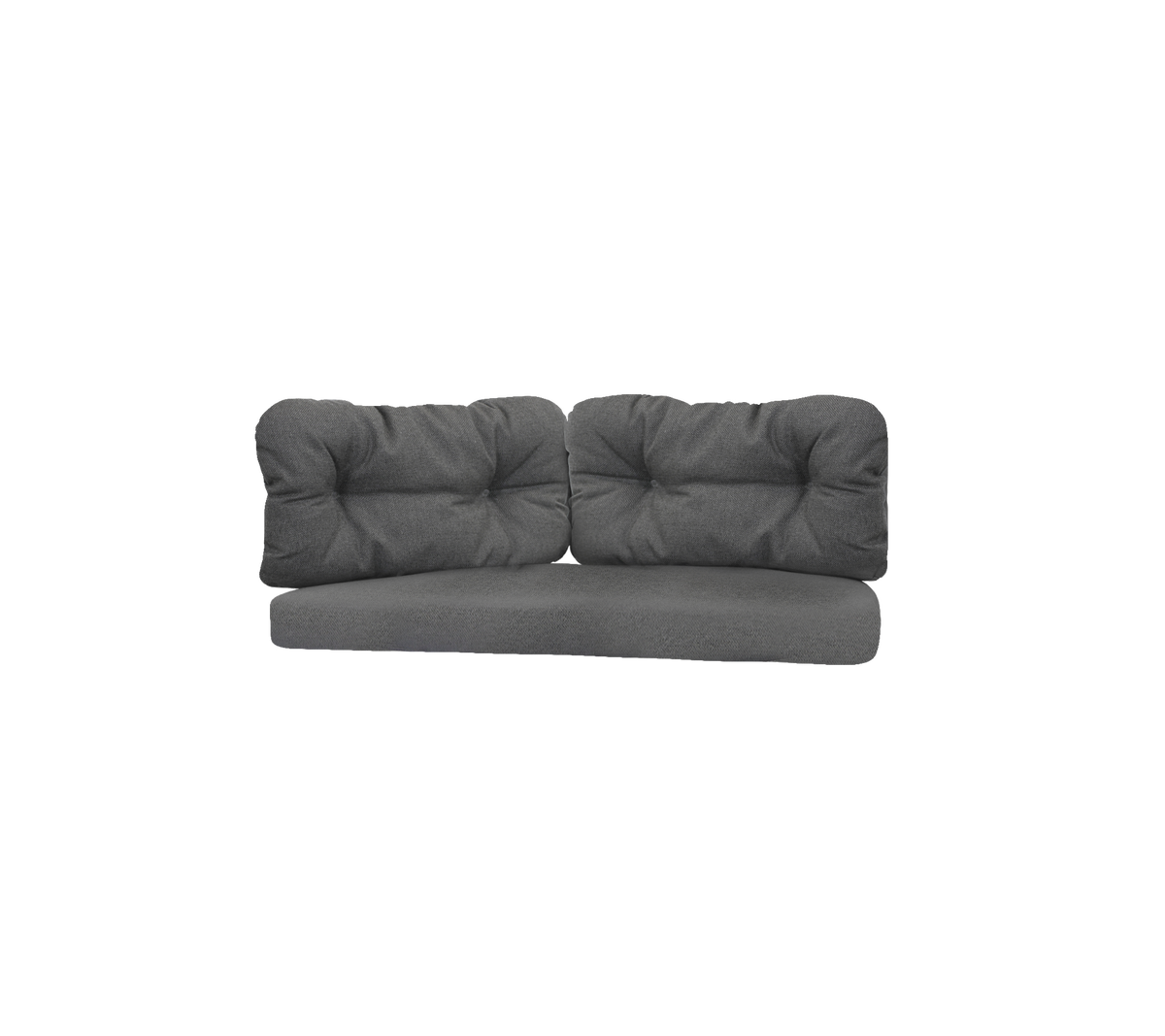 Stylish gray sofa with plush cushions and a modern design, perfect for enhancing comfort in any living space.