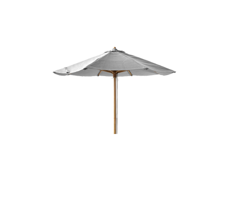 Classic parasol w/pulley system low, dia. 2,4 m, for Peacock daybed