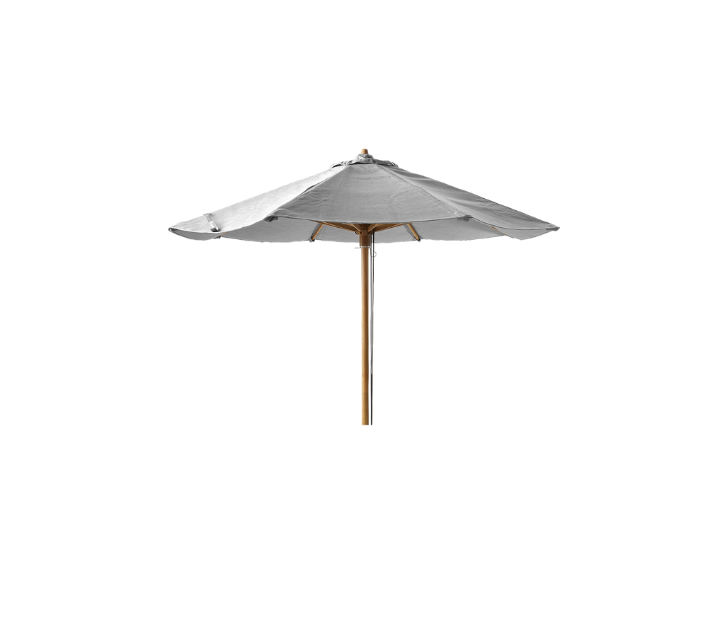 Classic parasol w/pulley system low, dia. 2,4 m, for Peacock daybed