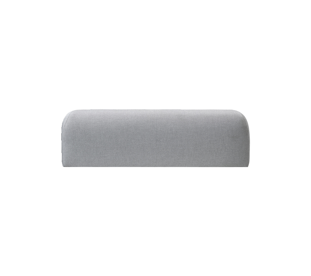 Back module for Space 2-seater sofa with a rounded top, designed for stylish seating in a modern setting.