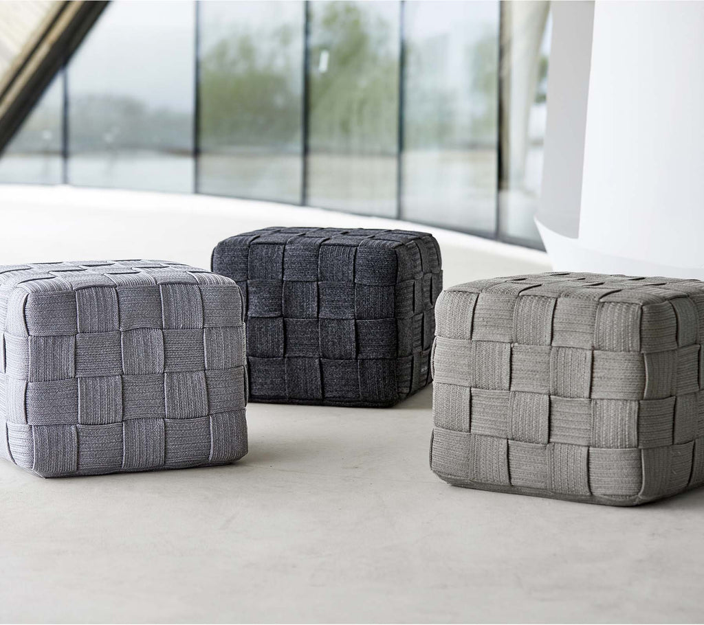 Cube footstool