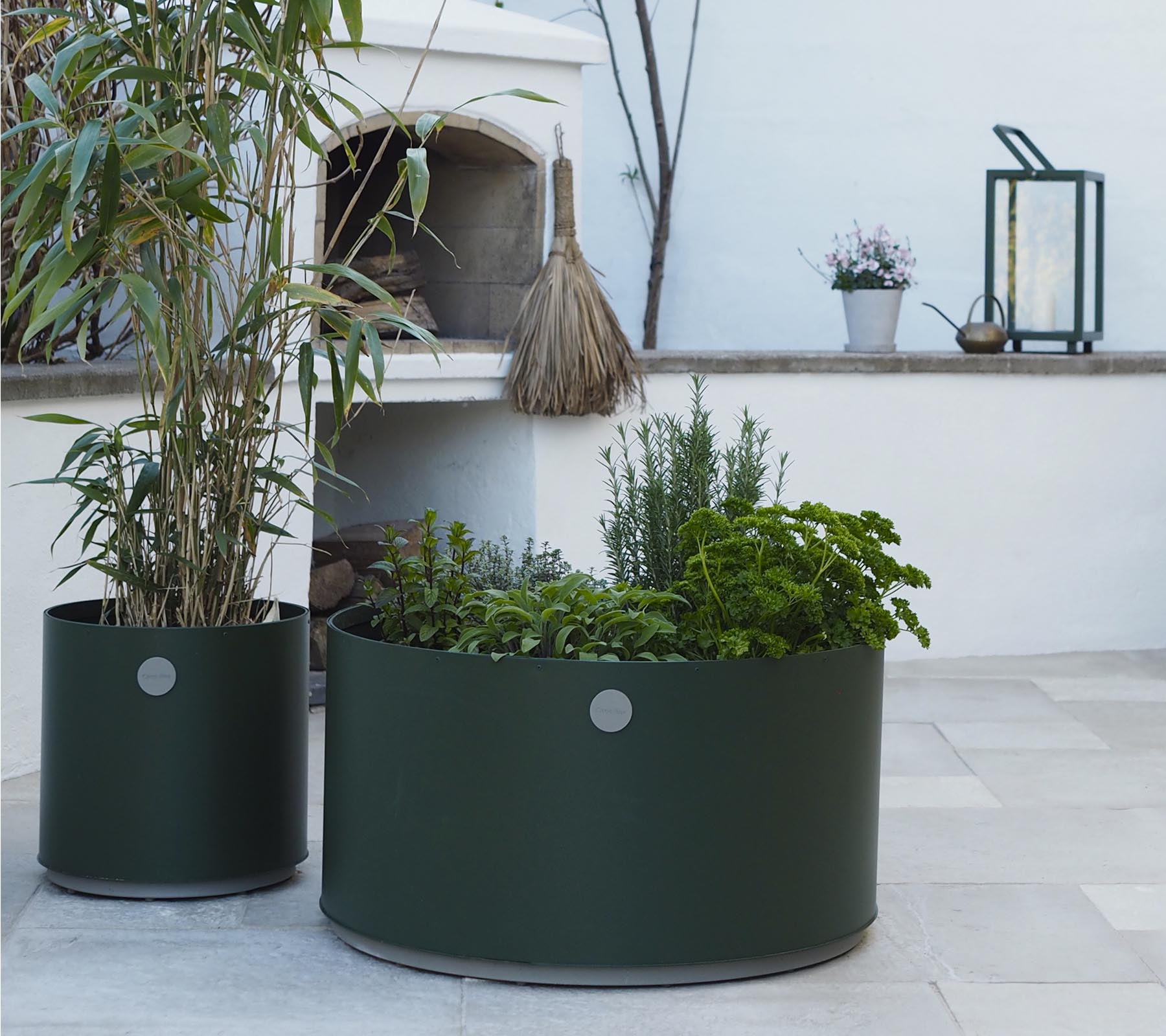 indoor planter large Cane-line Grow Large Planter