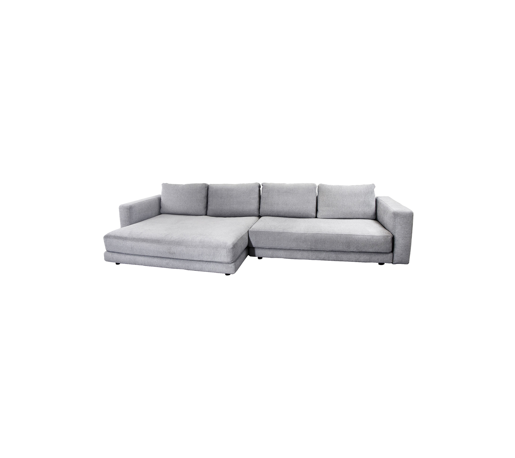 Scale 2-seater sofa w/double daybed and armrest