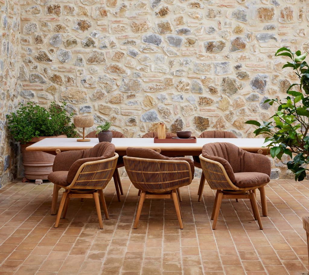 Sticks dining table, 280x100 cm